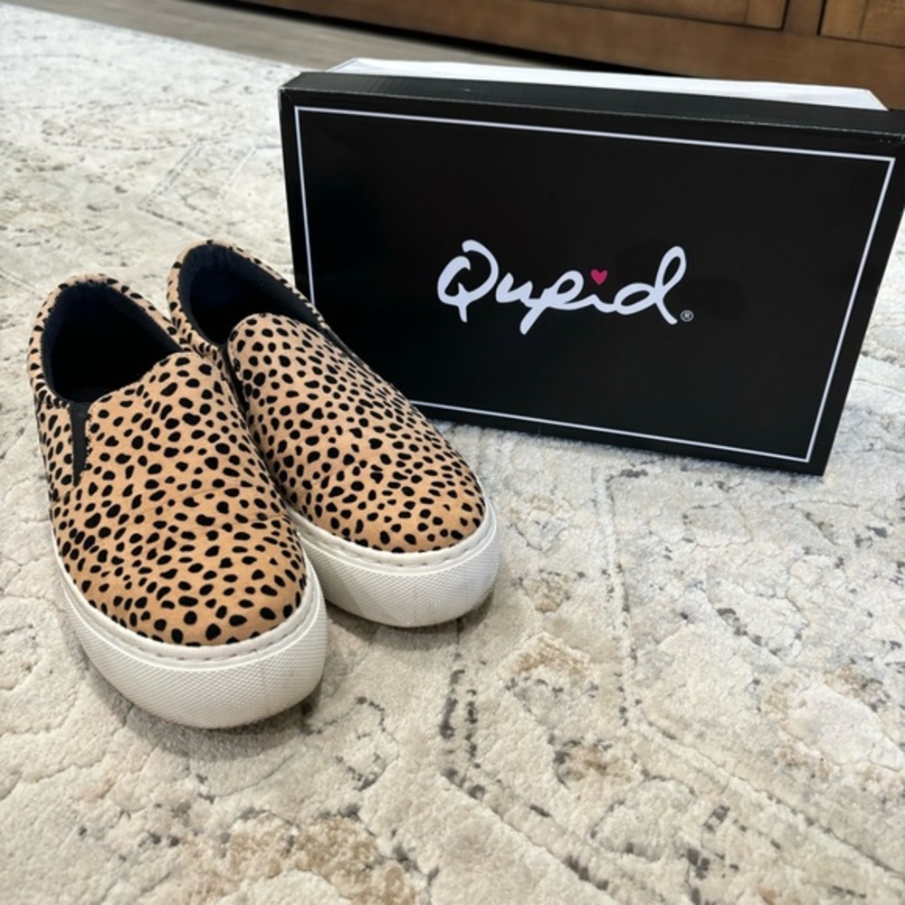 QUPID | LEOPARD PRINT SHOES